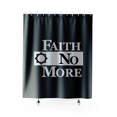 Faith No More Star Logo Rock Band Legend Shower Curtain
