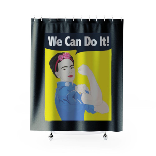 Frida We Can Do It Shower Curtain