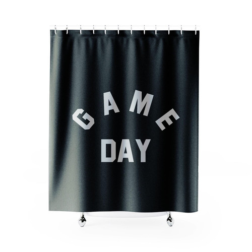 Game Day Football Shower Curtain
