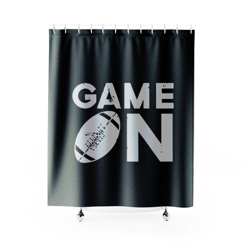 Game On Baseball Shower Curtain