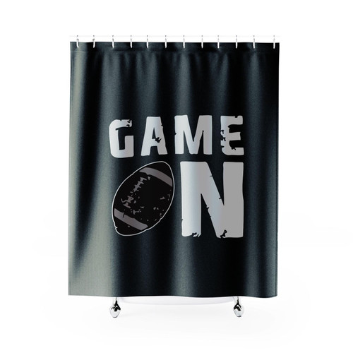Game On Football Shower Curtain