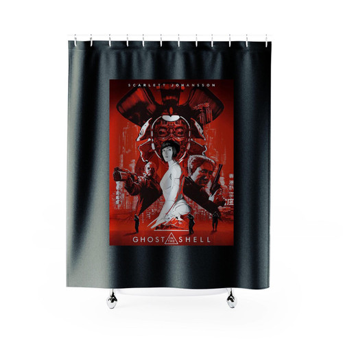Ghost In The Shell Japan Anime Poster Movie 6 Shower Curtain