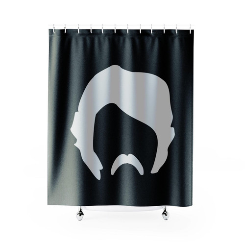 Ghost Of Pre Running Shower Curtain