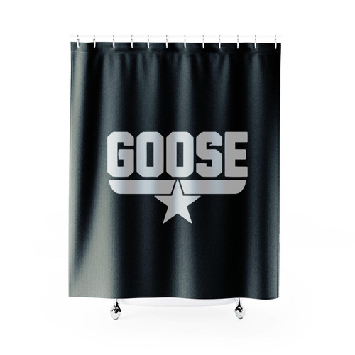 Goose Tri Blend Shower Curtain