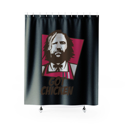 Got Game Of Thrones Chicken The Hound Winterfell Stark Shower Curtain Got Game Of Thrones Chicken The Hound Winterfell Stark Shower Curtain