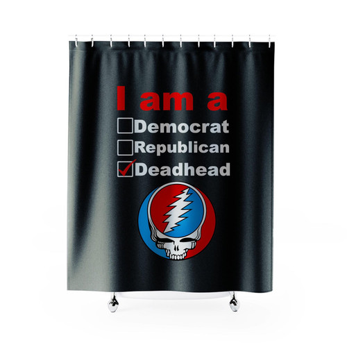 Grateful Dead I Am A Deadhead Shower Curtain