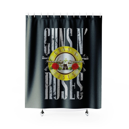 Guns N Roses Logo Shower Curtain