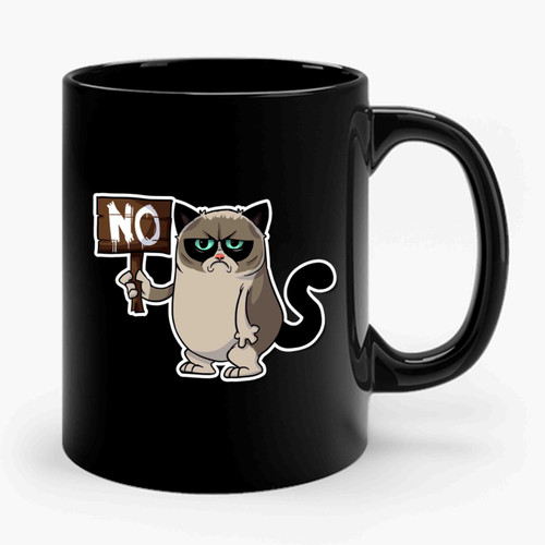 Grumpy Cat Humor Jokes And Cats Ceramic Mug