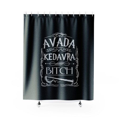 Harry Potter Avada Kedavra Shower Curtain