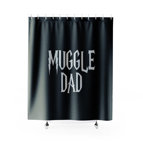 Harry Potter Muggle Dad Shower Curtain