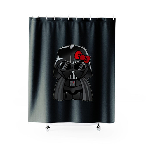 Hello Kitty Darth Vader Shower Curtain