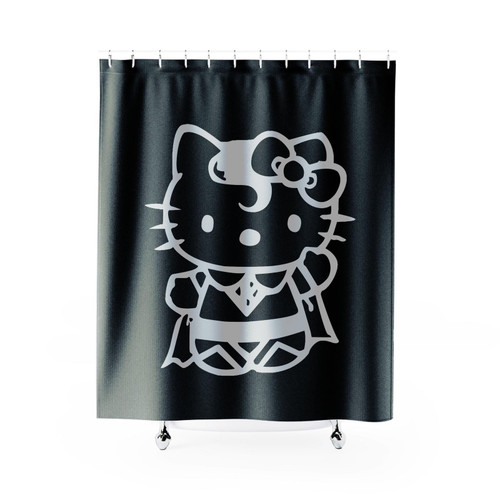 Hello Kitty Superheroes Superman Shower Curtain Hello Kitty Superheroes Superman Shower Curtain