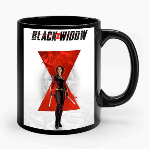 Black Widow Female Superhero Movie Ceramic Mug