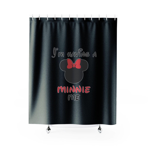 I'm Having A Minnie Me Maternity Shower Curtain