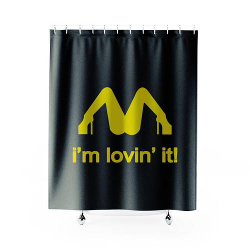 I'm Lovin' It Slash Axl Rose Duff Izzy Guns N Roses Shower Curtain