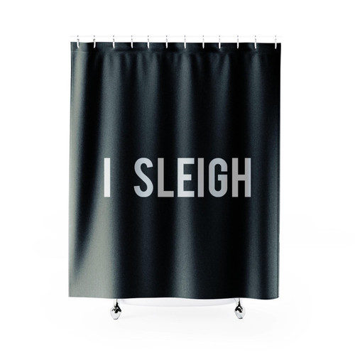 I Sleigh Shower Curtain