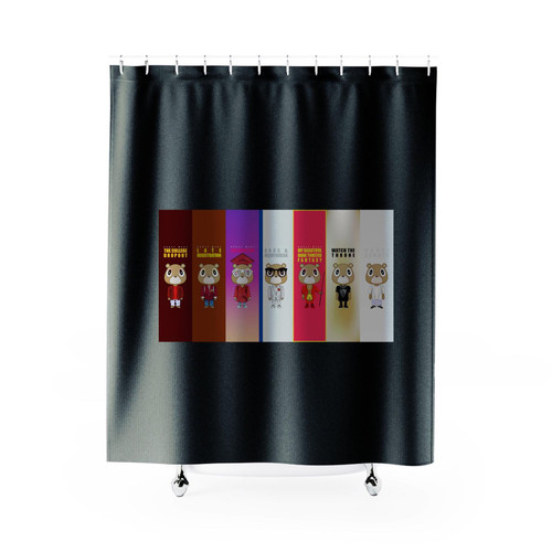 Kanye West Teddy Bear Shower Curtain