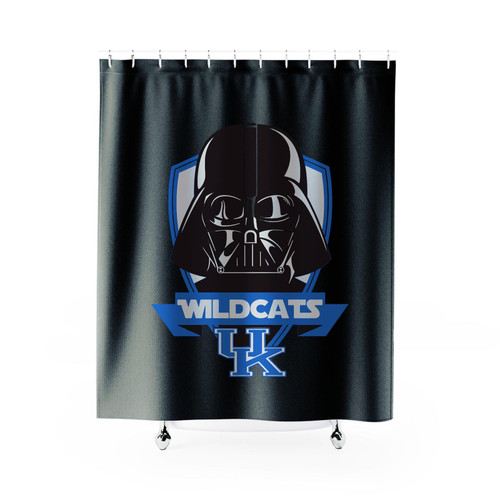 Kentucky Wildcats Darth Vader Star Wars Logo Shower Curtain