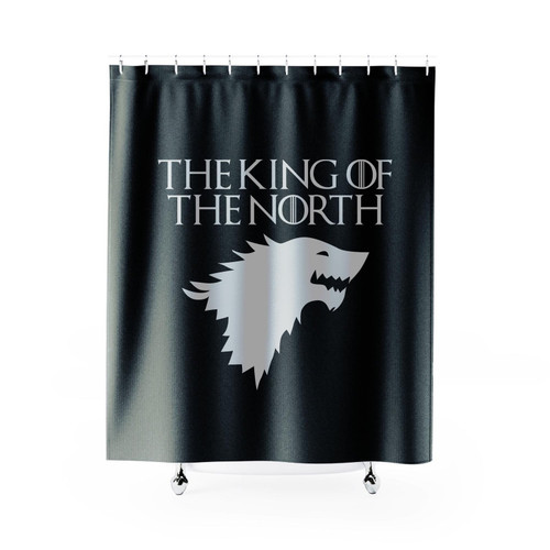 King Of The North Game Of Throne Shower Curtain