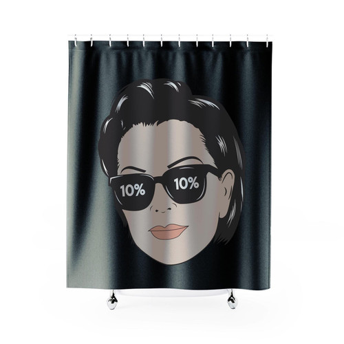 Kris Jenner 10 Percent Shower Curtain