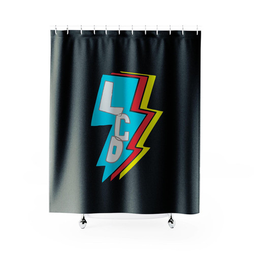 Lcd Soundsystem Logo This Is Happening Shower Curtain