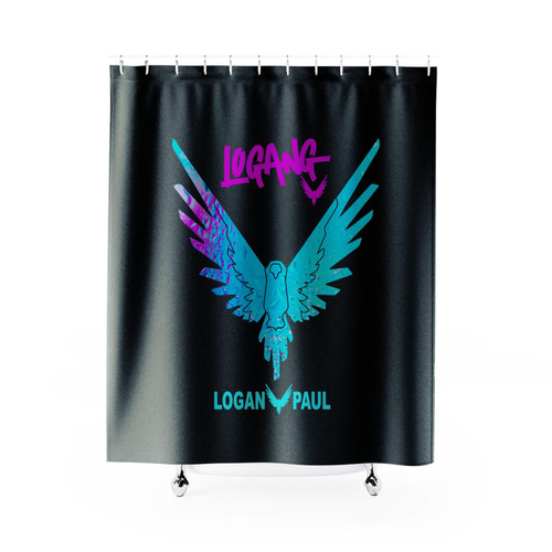 Logan Paul Logang Maverick Waterdrop Shower Curtain