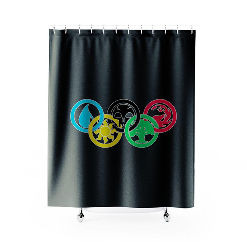 Magic The Gathering Colours Of Magic Olympics 1 Shower Curtain