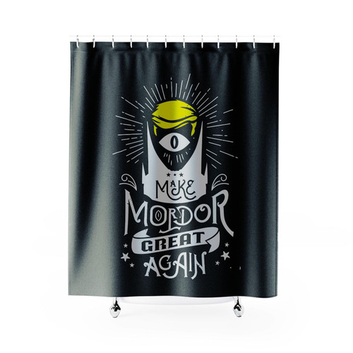 Make Mordor Great Again Donald Trump Lotr Parody Mashup Funny Shower Curtain