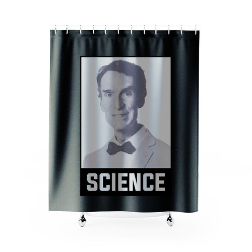 March For Science Bill Nye The Science Guy Science Shower Curtain