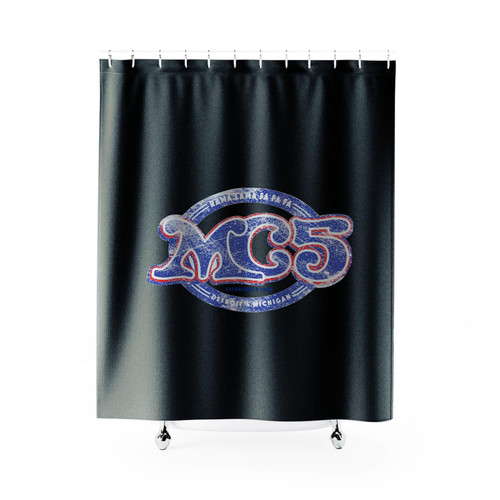 Mc5 Vintage Logo Shower Curtain
