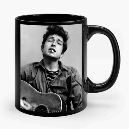 Bob Dylan Portrait Ceramic Mug