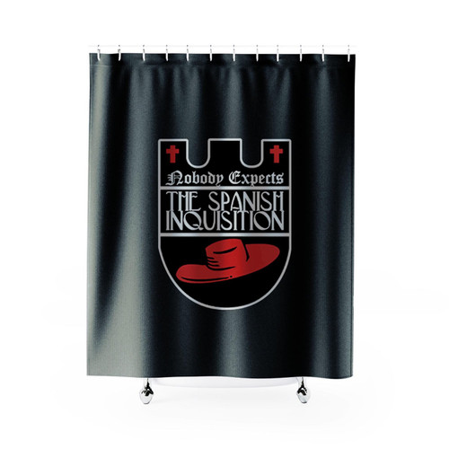 Monty Python Nobody Expects The Spanish Inquisition Comedy Tv Shower Curtain