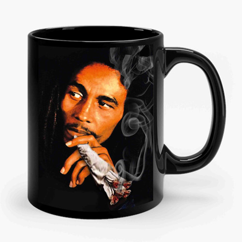 Bob Marley Smoking Ceramic Mug