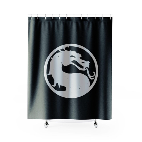 Mortal Kombat X Symbol Shower Curtain