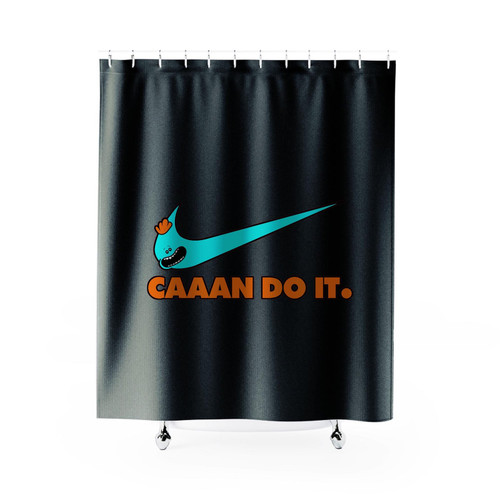 Mr Meeseeks Caaan Do It Comedy Rick & Morty Shower Curtain