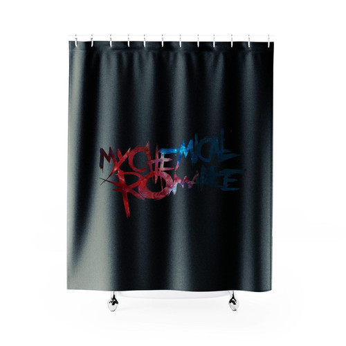 My Chemical Romance Galaxy Nebula Shower Curtain