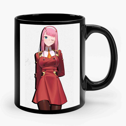 Boermee Anime Darling Cosplay Costume Franxx Zero Two Battle Face Ceramic Mug