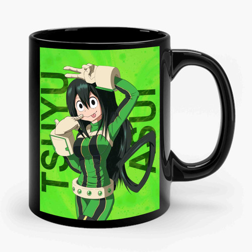 Boku No Hero Academia My Hero Academy Tsuyu Asui Frog Ceramic Mug