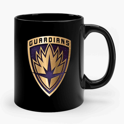 Guardians Of The Galaxy Shield Logo Ceramic Mug
