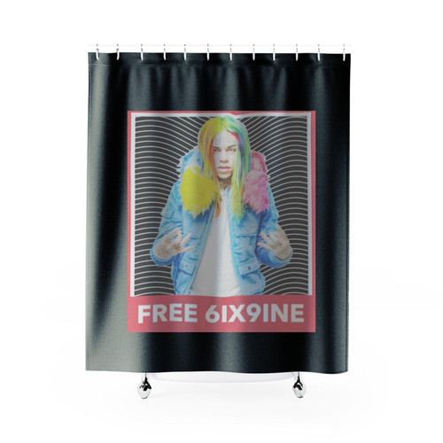 6Ix9Ine Rapper Hip Hop Style 1 Shower Curtain