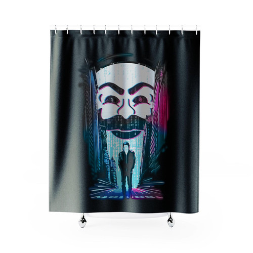 A One A Zero Shower Curtain