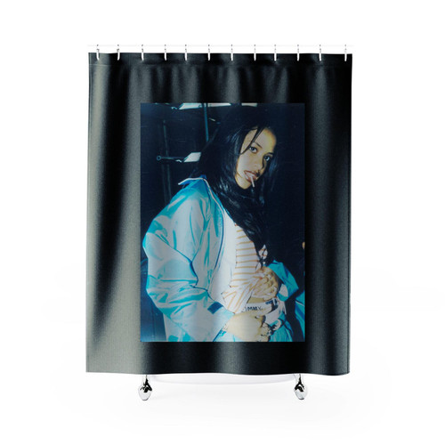 Aaliyah Underware Brand Shower Curtain