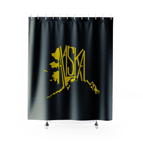 Alaska Statelty Onesie Shower Curtain