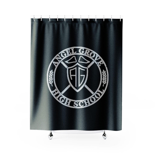 Angel Grove High School Mmpr Shower Curtain