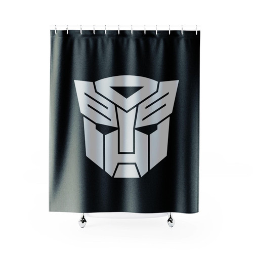 Autobot Transformers Logo Shower Curtain