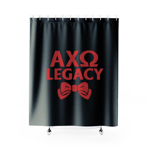Axo Alpha Chi Omega Legacy Shower Curtain