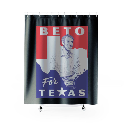 Beto For 2018 Senate Election Shower Curtain