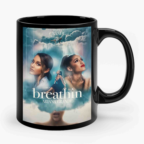 Breathin Ariana Grande Ceramic Mug