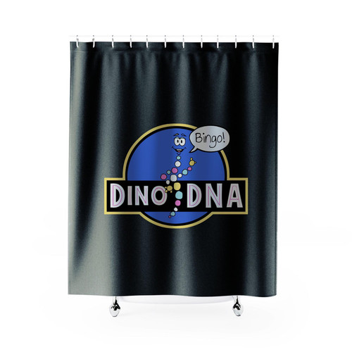 Bingo Dino Dna Shower Curtain
