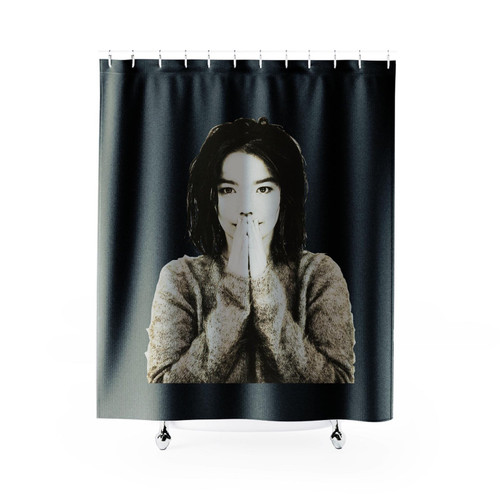 Bjork Debut Alternative Electronic Music Shower Curtain